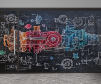 Modern Glass Screen Partition-ID:894429928