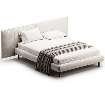 Modern Double Bed-ID:404443037