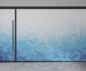 Modern Glass Screen Partition-ID:751872061