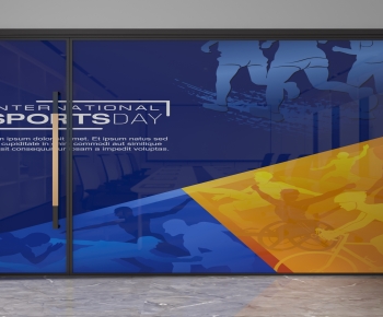 Modern Glass Screen Partition-ID:620984087