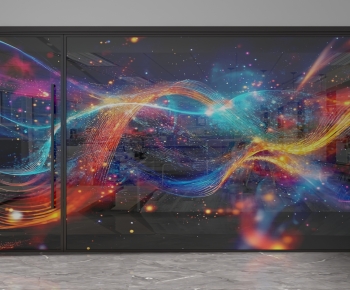 Modern Glass Screen Partition-ID:279009108