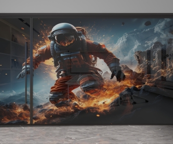 Modern Glass Screen Partition-ID:499835972