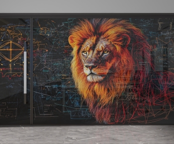 Modern Glass Screen Partition-ID:230143072