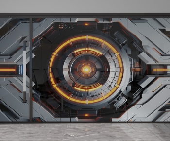 Modern Glass Screen Partition-ID:939198023