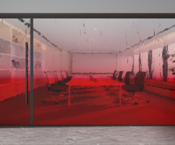 Modern Glass Screen Partition-ID:954051089