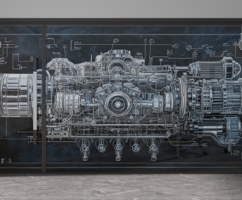 Modern Glass Screen Partition-ID:616636045