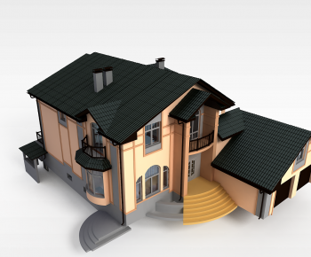 European Style Detached Villa-ID:872503048