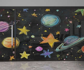 Modern Glass Screen Partition-ID:473979951