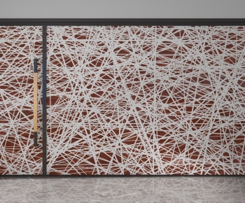 Modern Glass Screen Partition-ID:684606086