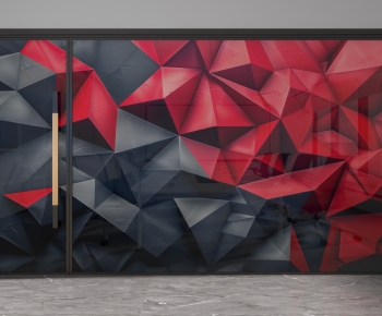 Modern Glass Screen Partition-ID:429898981