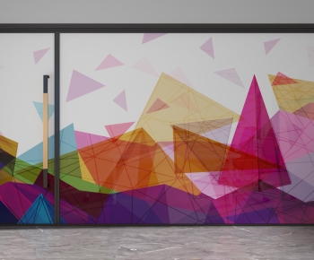 Modern Glass Screen Partition-ID:938169965