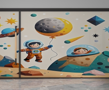 Modern Glass Screen Partition-ID:967937956