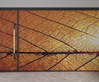 Modern Glass Screen Partition-ID:836642036