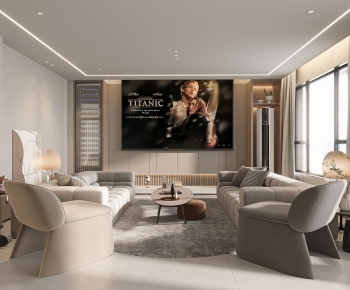 Modern Audiovisual Room-ID:723715076