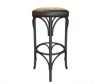 Simple European Style Bar Stool-ID:804364927