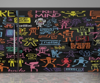 Modern Glass Screen Partition-ID:833431016