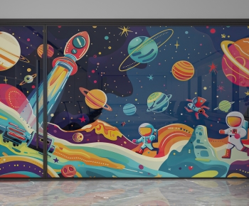 Modern Glass Screen Partition-ID:838561128