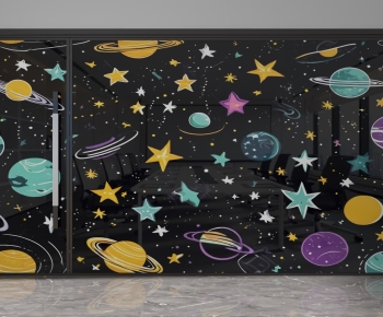 Modern Glass Screen Partition-ID:297849894