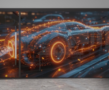 Modern Glass Screen Partition-ID:976870063