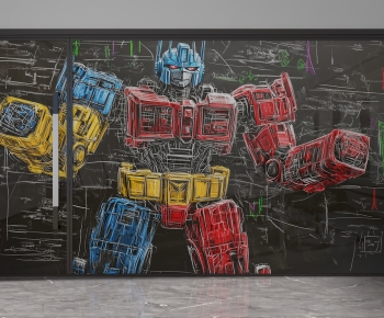 Modern Glass Screen Partition-ID:698550948