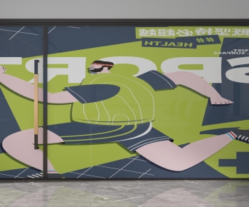 Modern Glass Screen Partition-ID:133131986