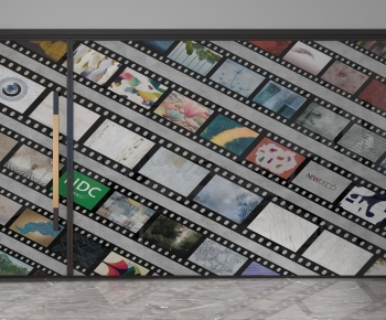 Modern Glass Screen Partition-ID:643559938