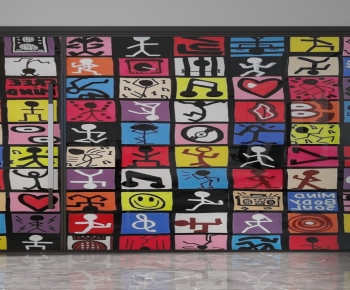 Modern Glass Screen Partition-ID:345350034