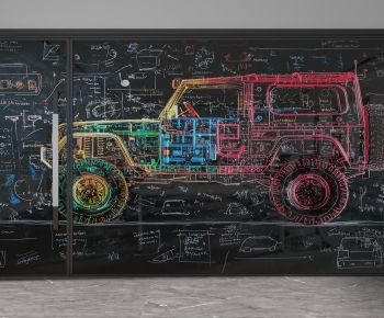 Modern Glass Screen Partition-ID:929246905