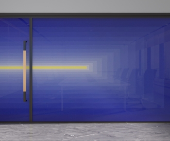 Modern Glass Screen Partition-ID:653229956