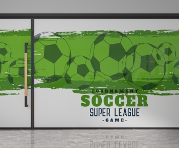 Modern Glass Screen Partition-ID:870180122