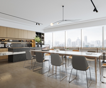 Modern Office Tea Room-ID:588196997