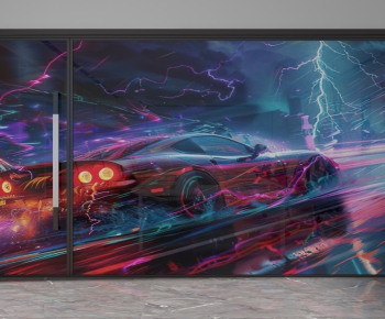 Modern Glass Screen Partition-ID:515279052