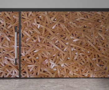 Modern Glass Screen Partition-ID:273473025