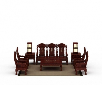 Chinese Style Sofa Combination-ID:579691899