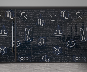 Modern Glass Screen Partition-ID:916918048