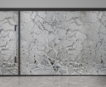 Modern Glass Screen Partition-ID:155632974