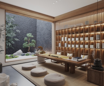 New Chinese Style Tea House-ID:733759464