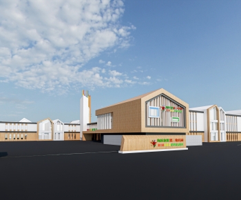 Modern School Building-ID:775878915