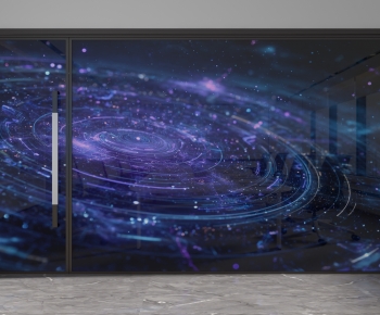 Modern Glass Screen Partition-ID:629662999