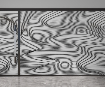 Modern Glass Screen Partition-ID:701215981