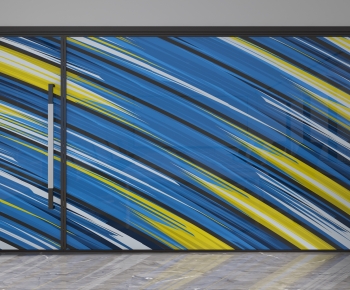 Modern Glass Screen Partition-ID:549278978