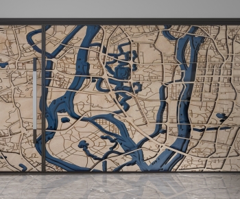 Modern Glass Screen Partition-ID:249476917