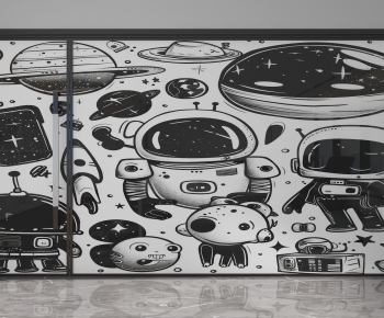 Modern Glass Screen Partition-ID:192703961