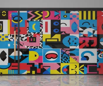 Modern Glass Screen Partition-ID:744086034