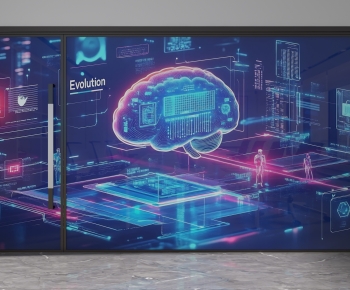 Modern Glass Screen Partition-ID:409677033