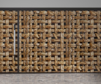 Modern Glass Screen Partition-ID:484981066