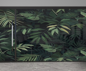 Nordic Style Glass Screen Partition-ID:906877999
