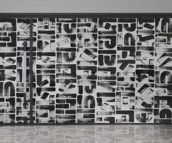 Modern Glass Screen Partition-ID:682315116