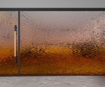 Modern Glass Screen Partition-ID:601912988