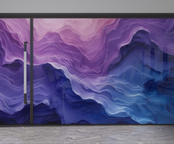 Modern Glass Screen Partition-ID:243695971